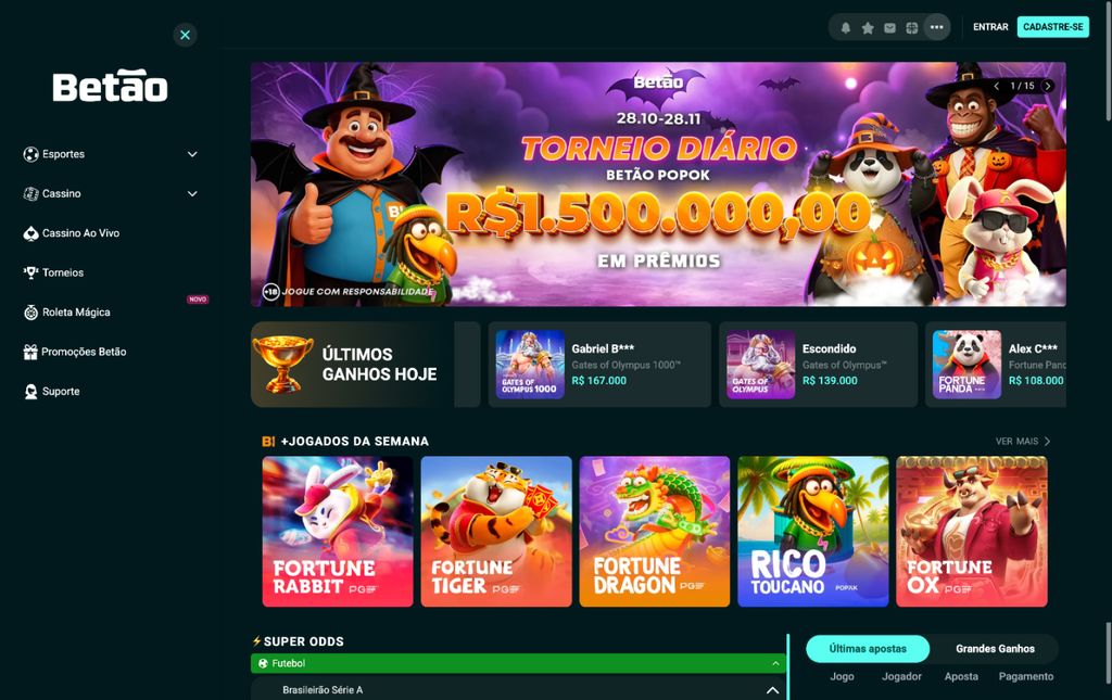 Site oficial da Betao