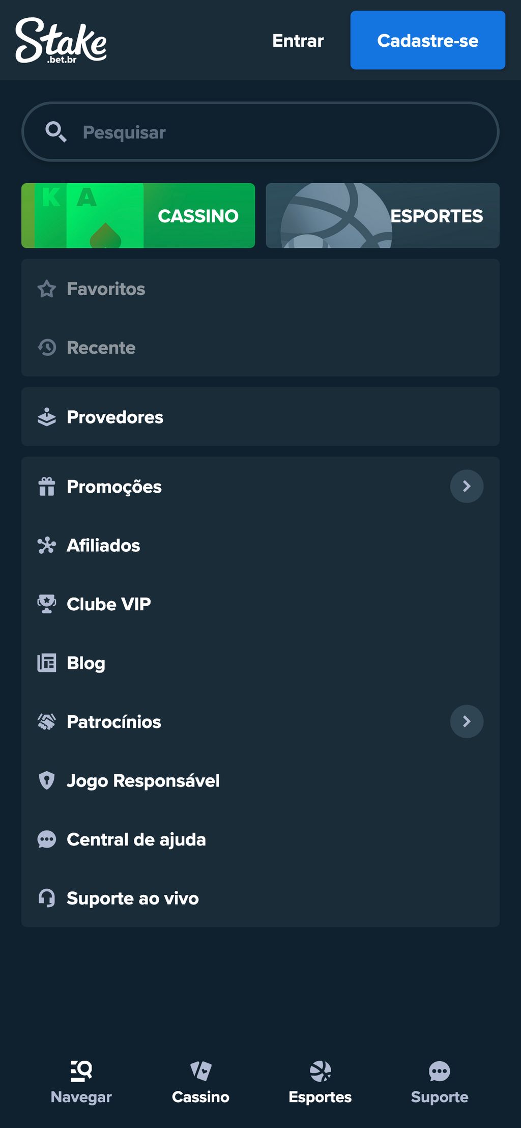 Stake é uma marca internacional forte que se tornou popular há apenas alguns anos.