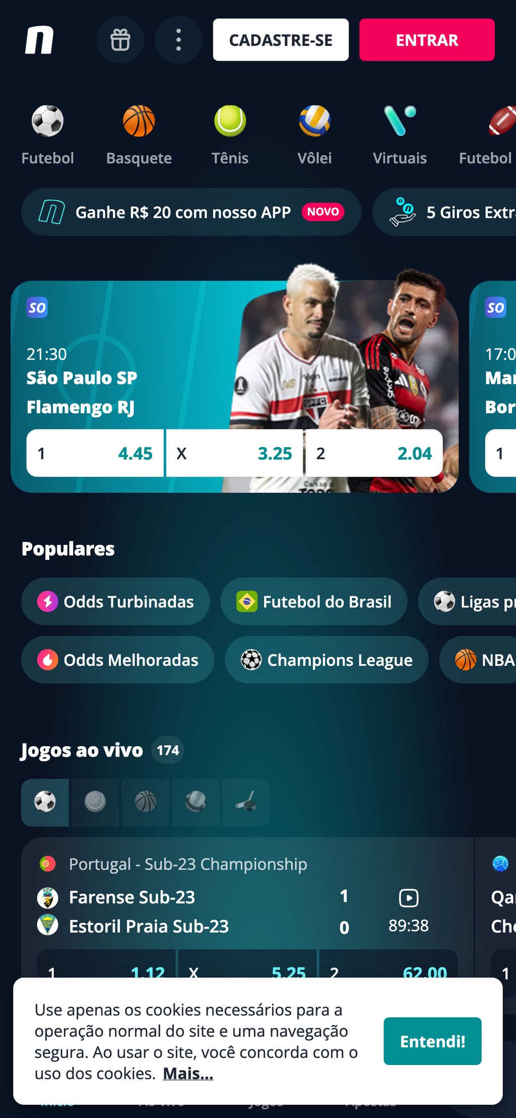 Novibet - casa de apostas internacional com forte reputação