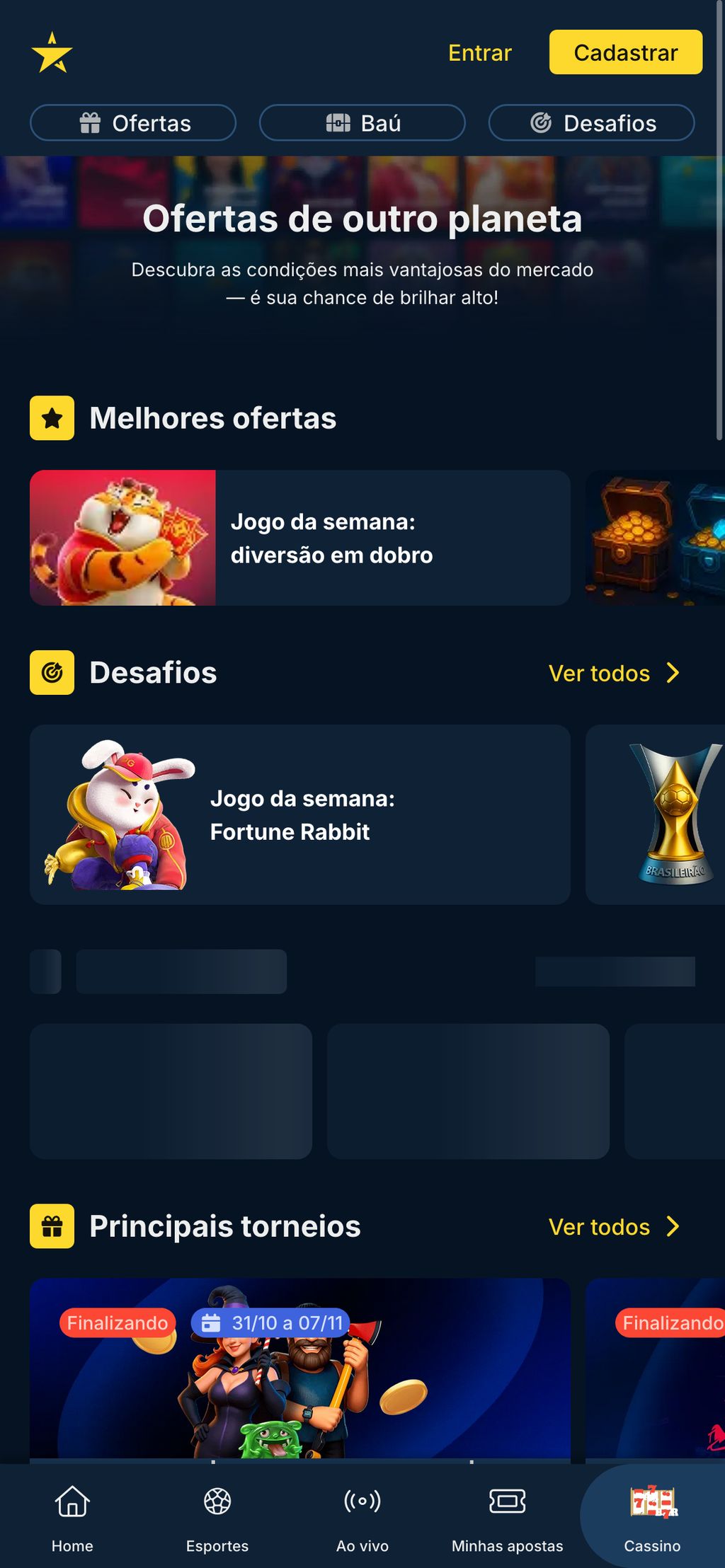 Bônus no cassino Estrelabet no Brasil